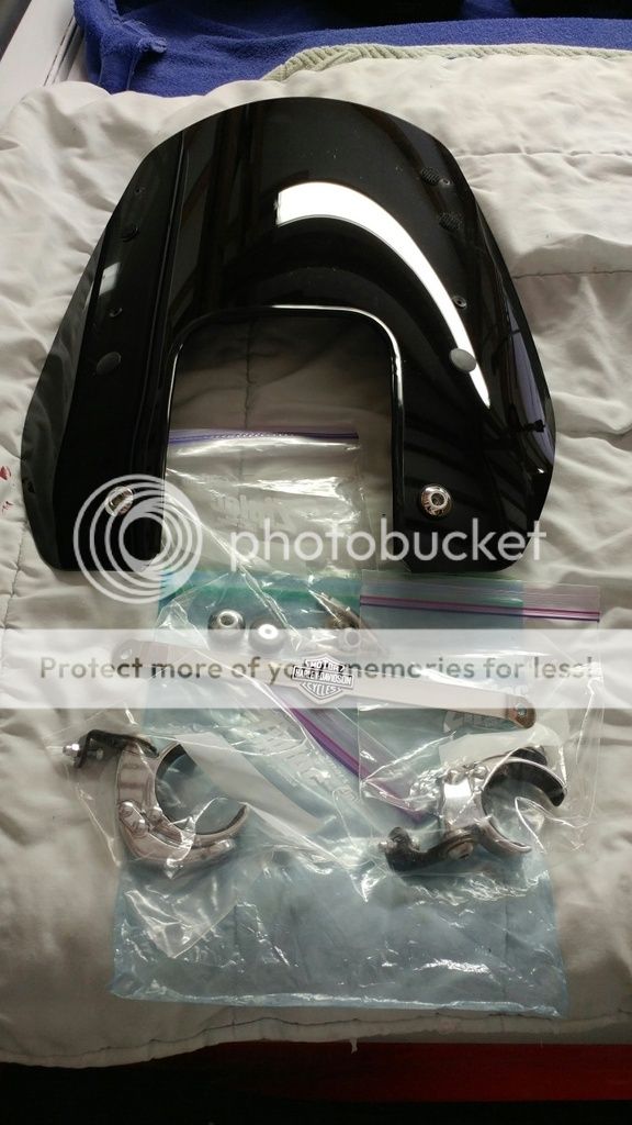 FS VRod Blacked out sport windshield Harley Davidson VRod Forum